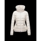 Moncler SANGLIER Inner Hood Turtleneck Beige Dunjakke Nylon Dame 41381027MA