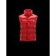 Moncler Tib Turtleneck Rød Dunvest Nylon/Polyamid Herre 41236593QA