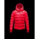 Moncler Aubert Hooded Neckline Coral Dunjakke Nylon/Polyamid Herre 41224644MN