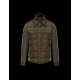 Moncler BLAIS Turtleneck Military Grøn Dunjakke Nylon/Polyamid/Wool Herre 41378018HB