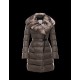 Moncler CHAUVET Fur Lapel Collar Dark Grøn Vinter Jakker Nylon Dame 41466669WK