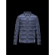 Moncler GAMME BLEU Classic Neckline Dark Blå Dunjakke Nylon/Polyamide Herre 41472641RK