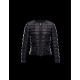 Moncler LISSY Ultralight Round Collar Sort Dunjakke Polyamide Dame 41338938UI