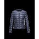 Moncler LISSY Ultralight Round Collar Blå Dunjakke Techno Fabric/Polyamide Dame 41338938FJ