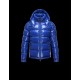 Moncler Maya Detachable Hood Azure Dunjakke Nylon/Polyamid Herre 41236584WH