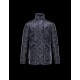 Moncler NORMAN Lapel Collar Dark Blå Vinterfrakke Techno Fabric Herre 41456752IR