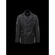 Moncler ARGENTRE Detachable Turtleneck Sort Dunjakke Polyester/Polyamid Herre 41378033FE