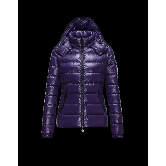 Moncler Bady Detachable Hood Mauve Dunjakke Nylon/Polyamid Dame 41224540CB