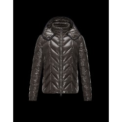 Moncler BERRIAT Detachable Hood Turtleneck Dark Grøn Dunjakke Nylon/Polyamid Herre 41456769UD