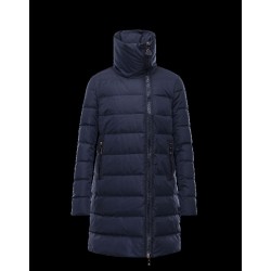 Moncler GERBOISE Blå Dunjakke Microfibre/Polyester Dame 41311139BF