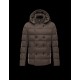 Moncler LOIRAC Double-Breasted Turtleneck Dark Grøn Dunjakke Elastane/Nylon Herre 41378031RR