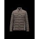 Moncler LUBERON Classic Neckline Dark Grøn Dunjakke Polyamid/Elastane Herre 41378025GD