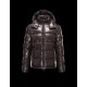 Moncler Maya Detachable Hood Sølv Dunjakke Nylon/Polyamid Herre 41236584RD