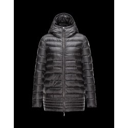 Moncler NARLAY Ultralight Turtleneck Steel Sølv Vinter Jakker Nylon Dame 41457282IL