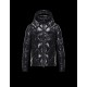 Moncler NEWMAN Detachable Hood Turtleneck Sort Dunjakke Nylon/Polyamid Herre 41456744WB