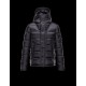 Moncler BASILE Lightweight Fixed Hood Sort Dunjakke Nylon/Polyamide Herre 41457019EE