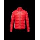 Moncler DANIEL Ultralight Turtleneck Rød Dunjakke Nylon/Polyamide Herre 41411430AD