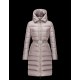 Moncler FABRE Detachable Turtleneck Dove Sølv Vinter Jakker Techno Fabric Dame 41457123TL