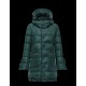 Moncler HANDEL Turtleneck Dark Grøn Vinter Jakker Nylon/Polyamide Dame 41473458QK