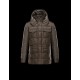 Moncler JACOB Detachable Hood Turtleneck Military Grøn Dunjakke Wool/Polyamide Herre 41456709EI