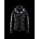 Moncler Maya Detachable Hood Sort Dunjakke Nylon/Polyamid Herre 41236584HD