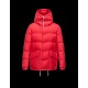 Moncler MONTCLAR Ultralight Turtleneck Rød Dunjakke Cotton Herre 41456716QJ