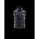 Moncler Tib Turtleneck Blå Dunvest Nylon/Polyamid Herre 41236593GL