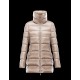 Moncler TORCY Turtleneck Beige Vinter Jakker Polyamide Dame 41456973XN