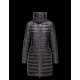 Moncler VERNOIS Ultralight Detachable Round Collar Steel Sølv Dunjakke Nylon/Feather Dame 41466225LF